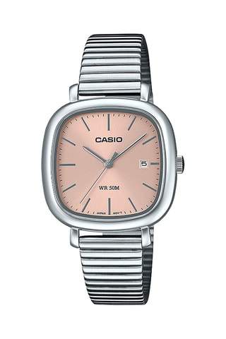 Relógio de quartzo em aço - Prateado