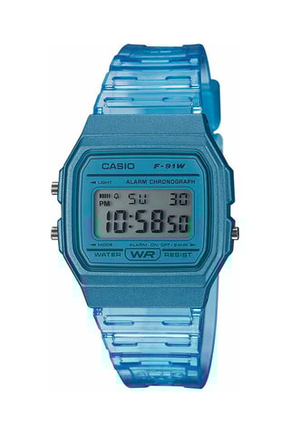 Relógio digital de resina - Cronómetro - Azul-claro