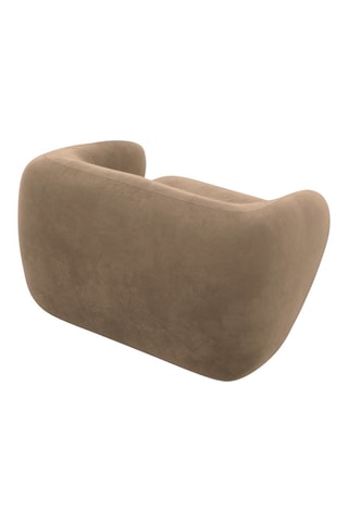 Fauteuil Maitano - Marron - En polyester