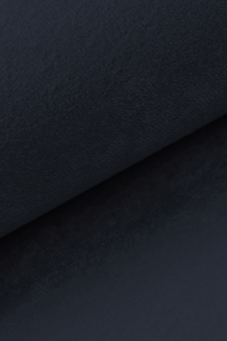 Canapé - Bleu marine - 3 places - En tissu velours