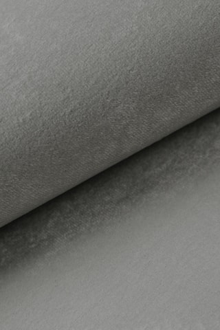 Canapé convertible - Gris - 3 places - En tissu velours