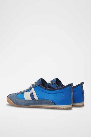 Baskets en nubuck Kanagawa - Bleu