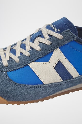 Baskets en nubuck Kanagawa - Bleu