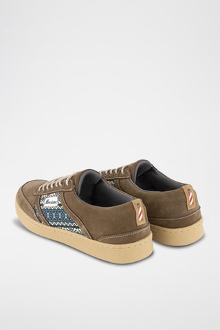 Baskets en nubuck Kansas - Taupe