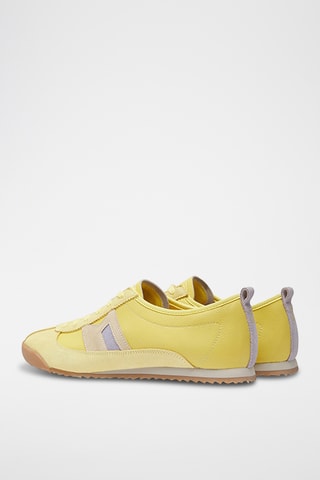 Baskets en cuir KI - Jaune