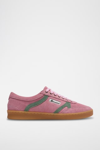 Baskets en nubuck Madison - Rose