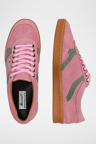 Baskets en nubuck Madison - Rose