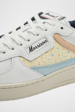 Baskets en cuir Magic - Blanc