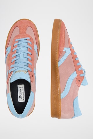 Baskets en nubuck Mango - Corail