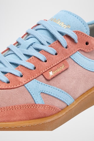 Baskets en nubuck Mango - Corail