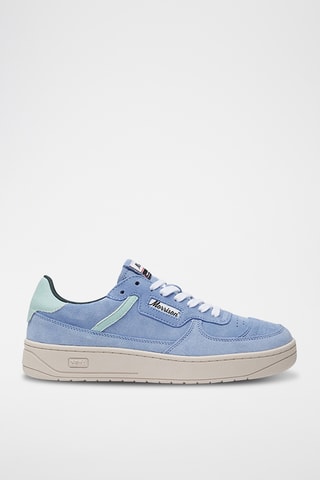 Baskets en cuir Marcy - Bleu clair