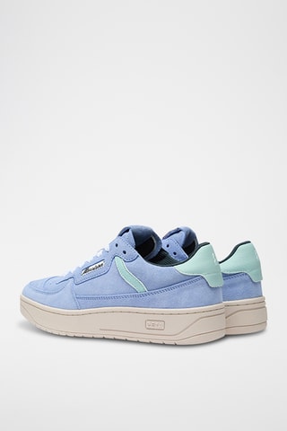 Baskets en cuir Marcy - Bleu clair