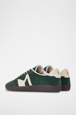 Baskets en cuir Moss - Vert foncé