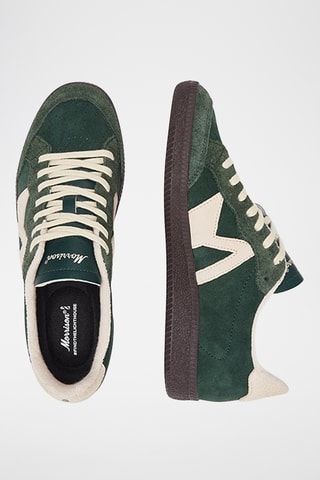 Baskets en cuir Moss - Vert foncé