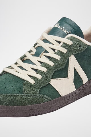 Baskets en cuir Moss - Vert foncé