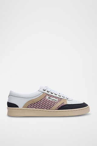 Baskets en cuir Oakland - Blanc