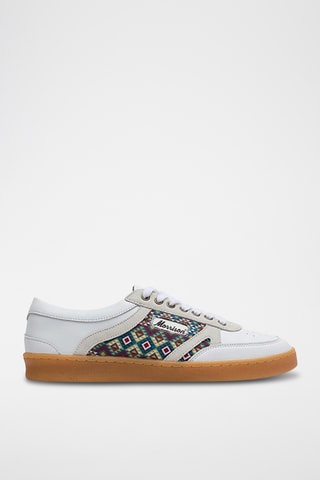 Baskets en cuir Oaxaca - Blanc