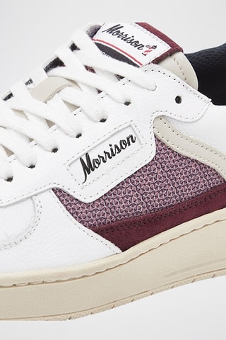 Baskets en cuir OriA n - Blanc