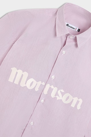 Chemise Overall - Rose poudré