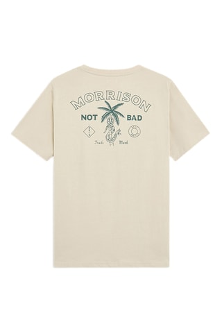 T-shirt Palm Snake - Beige