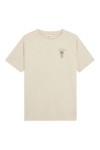 T-shirt Palm Snake - Beige