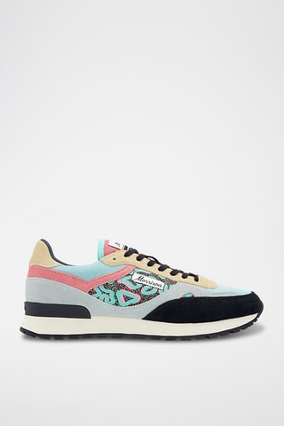 Baskets en nubuck Paradiso - Noir