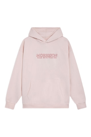 Sweat à capuche Pink Pale - Rose poudré
