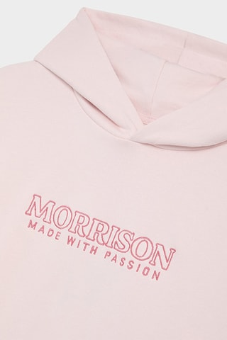 Sweat à capuche Pink Pale - Rose poudré