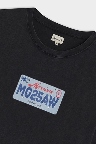 T-shirt Plate - Gris foncé