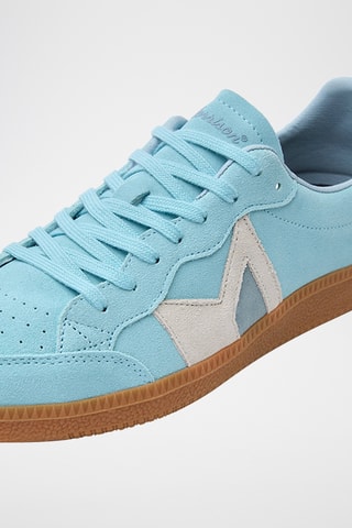 Baskets en cuir Porcelain - Bleu clair