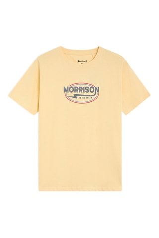 T-shirt Retro - Jaune