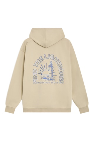 Sweat à capuche Retro - Beige