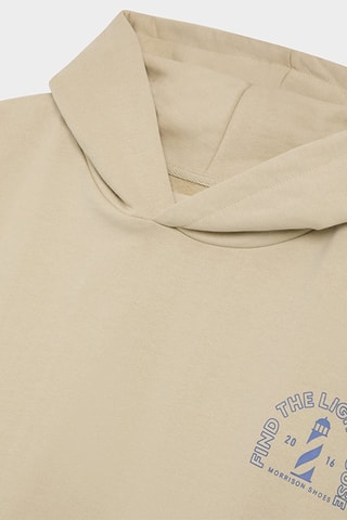 Sweat à capuche Retro - Beige