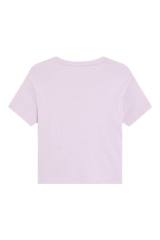 T-shirt Rib Malva - Mauve