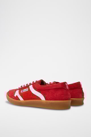 Baskets en nubuck Rocket - Rouge