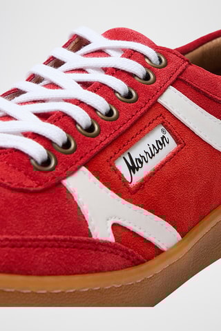 Baskets en nubuck Rocket - Rouge