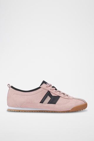 Baskets en cuir Sakura - Rose