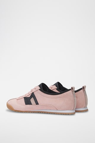 Baskets en cuir Sakura - Rose