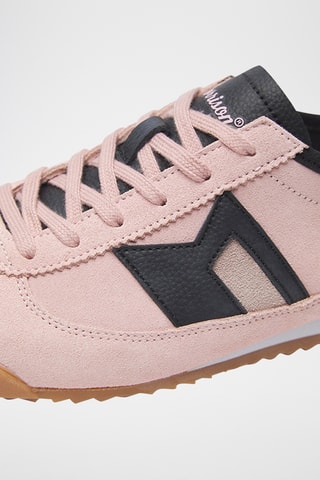 Baskets en cuir Sakura - Rose