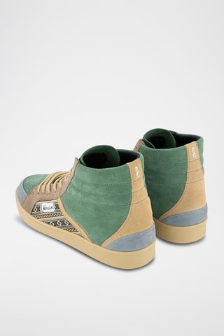 Baskets montantes en nubuck Seattle - Beige