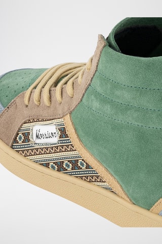 Baskets montantes en nubuck Seattle - Beige