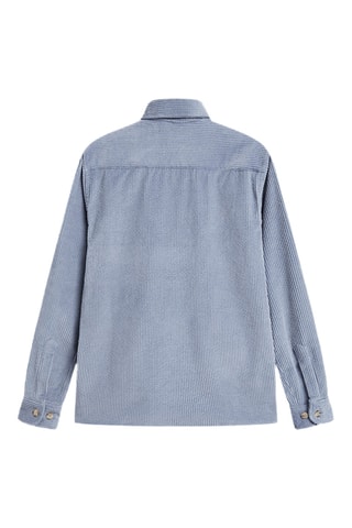 Surchemise en velours en coton biologique Sky Corduroy - Ciel