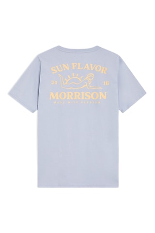 T-shirt Sun flavor - Bleu clair