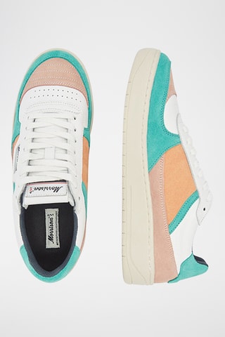 Baskets en cuir Blume - Bleu clair