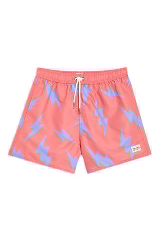 Short de bain Bolts - Corail