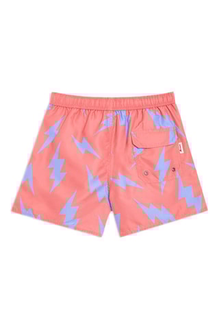 Short de bain Bolts - Corail