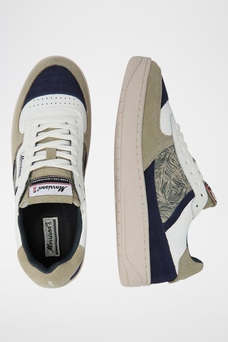 Baskets en cuir Adams - Gris