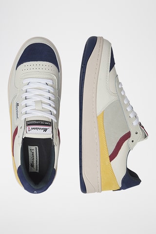 Baskets en cuir Boundary - Blanc