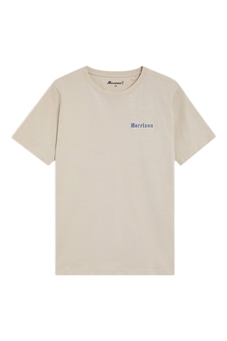 T-shirt Brand Moho - Beige