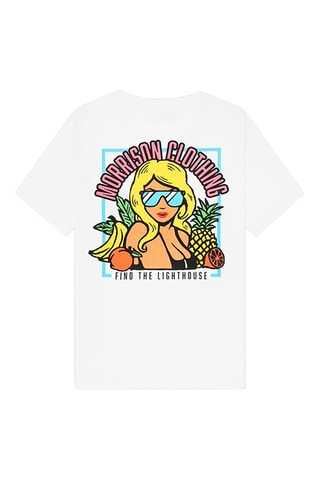 T-shirt California - Blanc